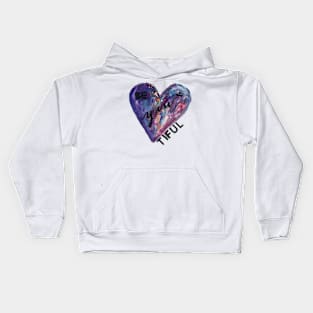 Be You Tiful Heart Kids Hoodie